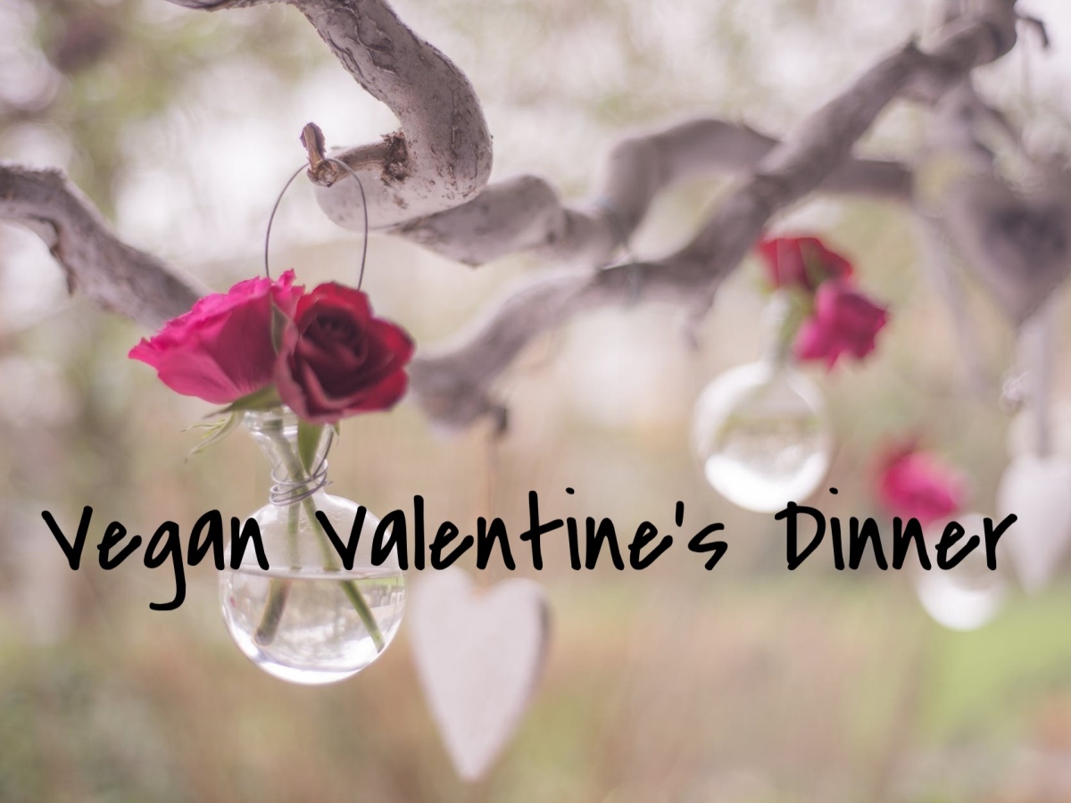 Vegan Valentine’s Dinner (and Dessert)